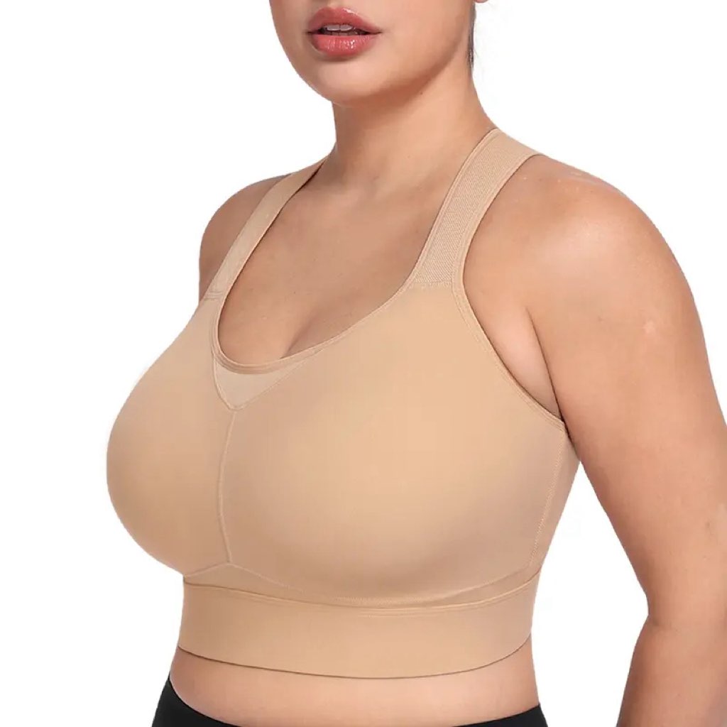 High Impact Racerback Sports Wireless Bra