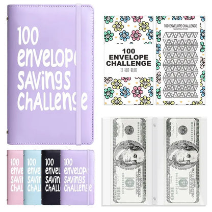 100 Days Saving Challenge Book