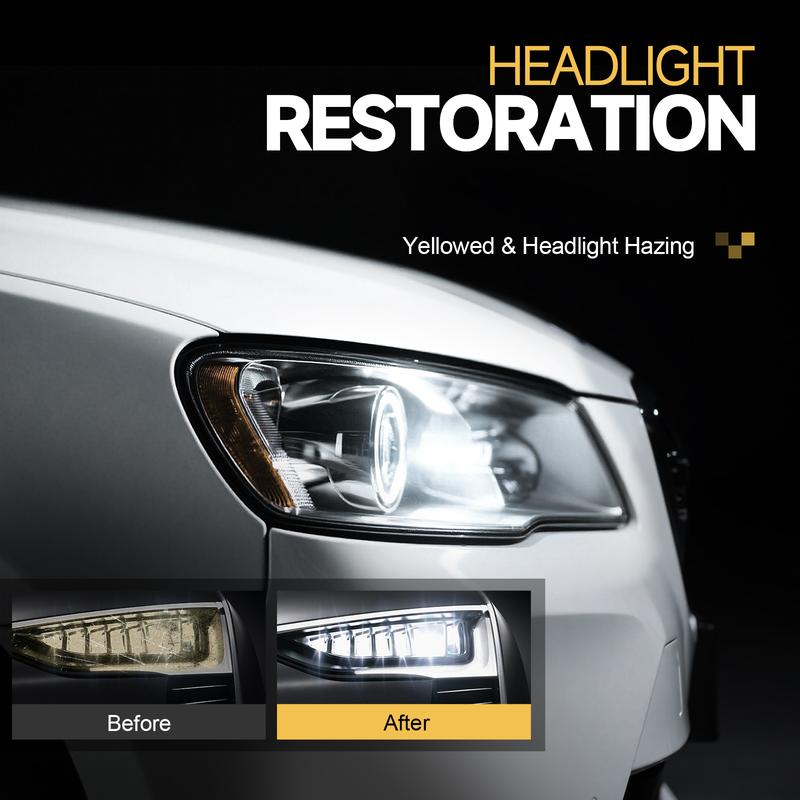 Oxidized & Yellowed Headlight Repair Kit