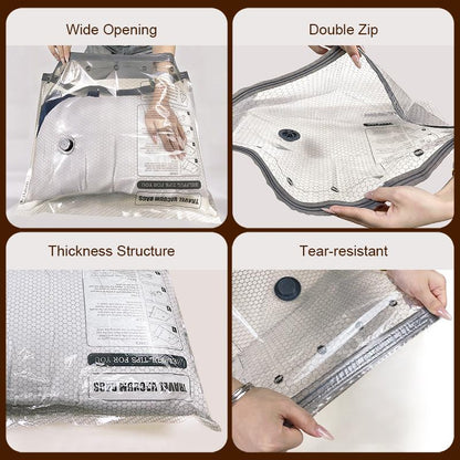 Cordless Rechargeable Vacuum Compression Bag Set