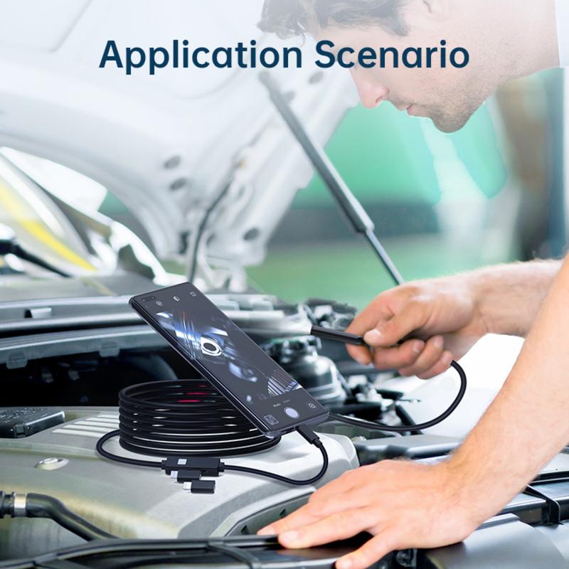 16.4ft HD Endoscope Camera for iPhone & Android