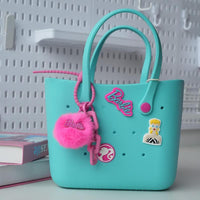 Blue bag + Pink charm