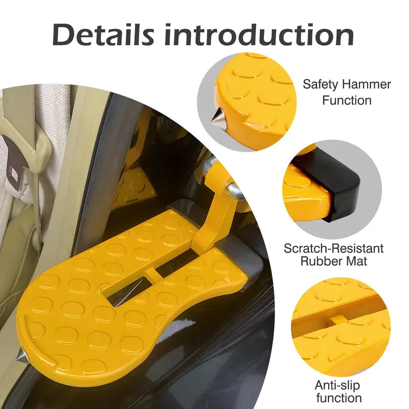 🔧 Universal Foldable Car Door Step