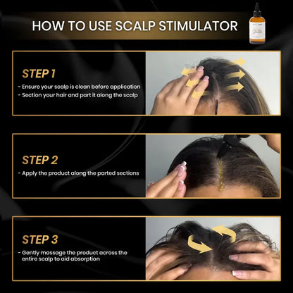 Scalp Stimulator Hair Growth Oil