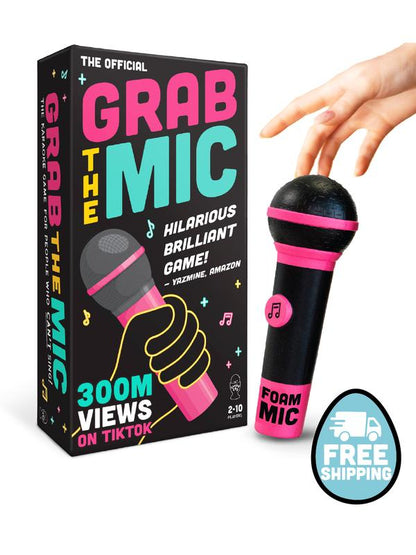 🎤 Grab The Mic: Karaoke-Style Game