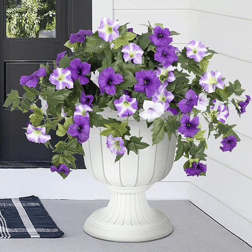 🔥Spring Faux Petunias Silk Flower UV Resistant No Fade Floral