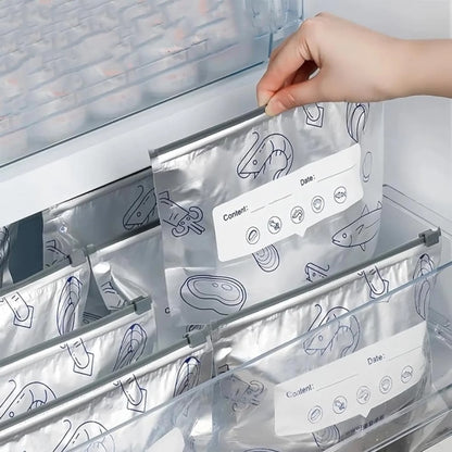 Reusable Aluminum Foil Sealable Storage Bags