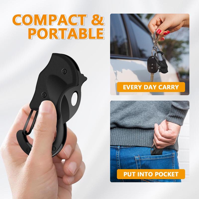 Mini Folding Knife Keychain - Portable Multi-purpose Gift for Camping & Holidays