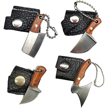 4-Piece EDC Pocket Knife Set for Camping