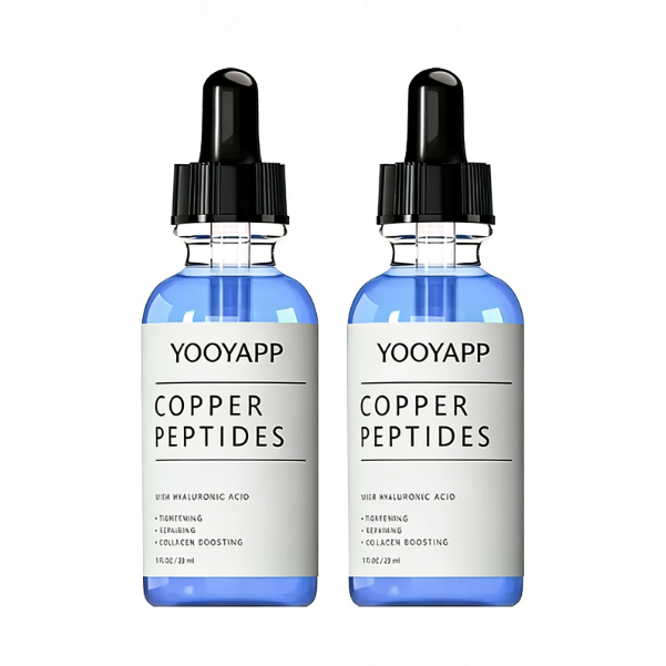 Copper Peptides Serum for Face - Anti-Aging Facial Serum for Skin Smoothness