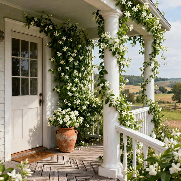 FrostCharm Jasmine Seeds – Winter Planting, Perennial Blooms & Fragrant Garden Elegance 🌸