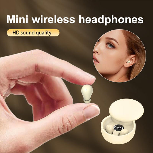 🎧Mini Invisible Headphones Bluetooth 5.4 True Wireless In-Ear Earphones