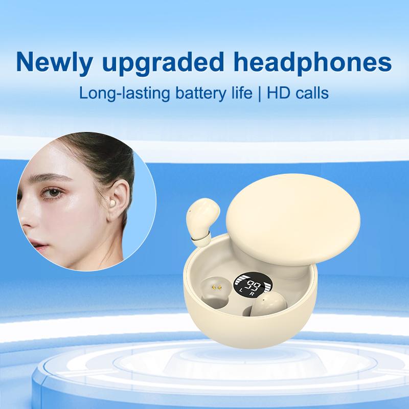 🎧Mini Invisible Headphones Bluetooth 5.4 True Wireless In-Ear Earphones
