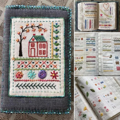 All-Scenario Sewing Kit + Embroidery Stitch Book (86PCS)