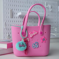 Pink bag + Blue charm