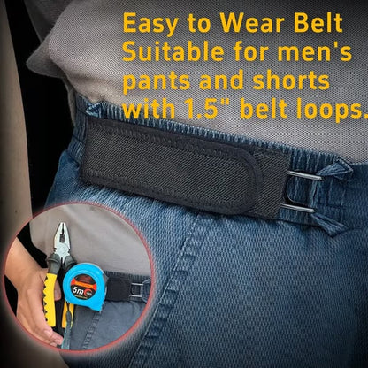 Metal Hook Tactical Elastic Belt