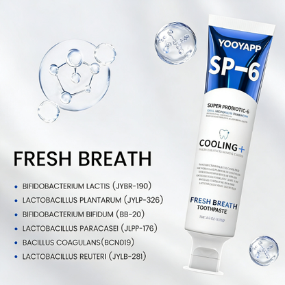 Oral Care Set | SP-6, Hydroxyapatite & 7-Pro Toothpaste + Probiotic Spray