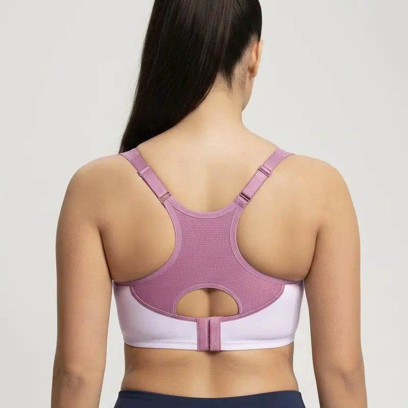 Wide Strap Underwire Sports Bra