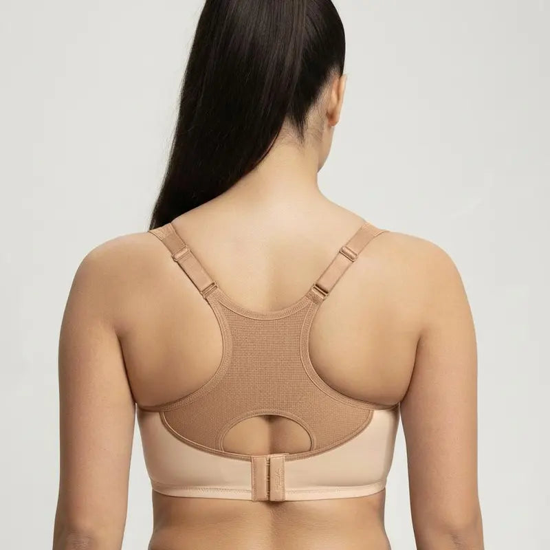 Wide Strap Underwire Sports Bra