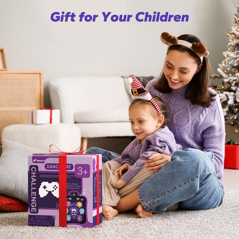 Dance Mat Bluetooth Electronic Dance Pad with Light-up