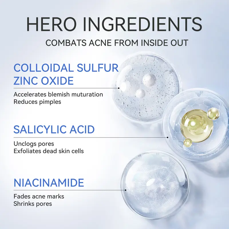 Acne Treatment Drying Lotion | Inflammation Relief, Post-Blemish Care & Oil Control