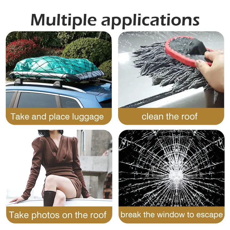 🔧 Universal Foldable Car Door Step