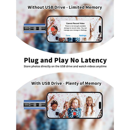 Multi-Device Plug-and-Play iPhone Flash Drive