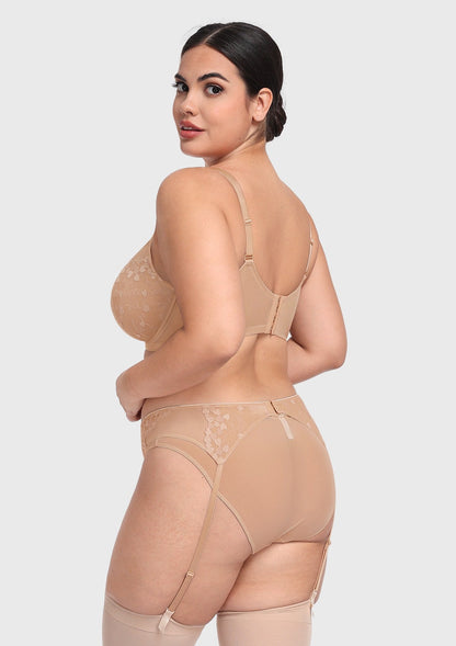 Holiday Edit Embroidery Pink Underwire Bra