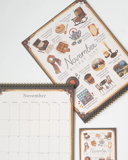 2026 Bucket List Calendar