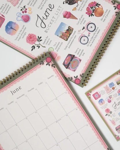 2026 Bucket List Calendar