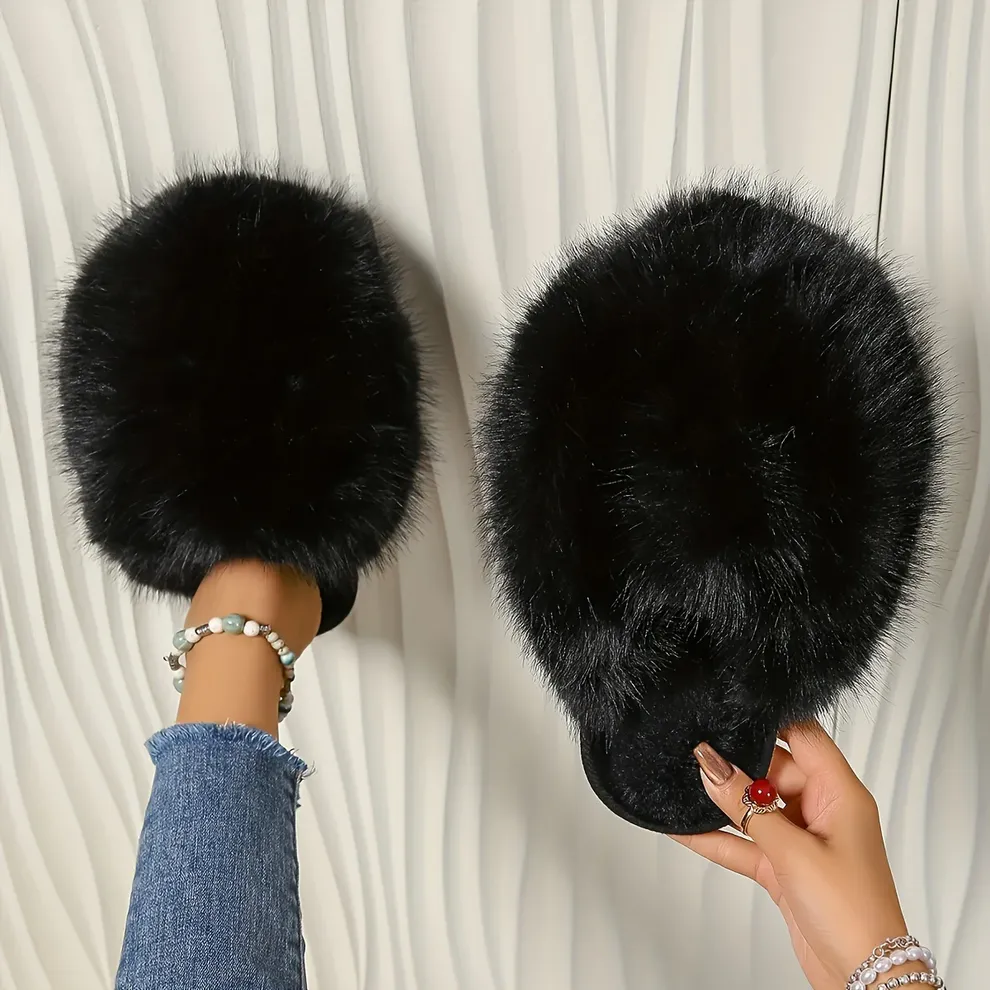 Fluffy Plush Slippers