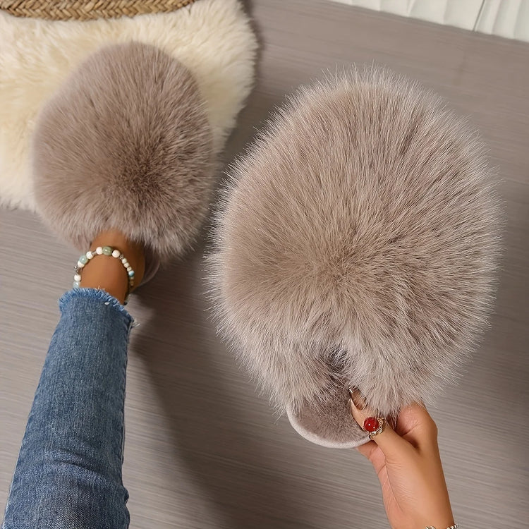 Fluffy Plush Slippers