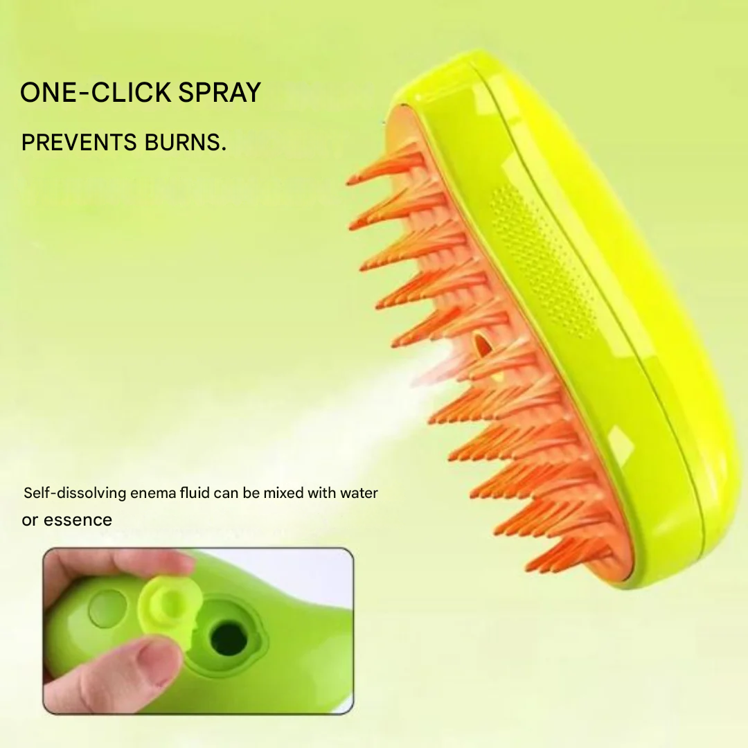 PetRelax ™  Water spray massage comb