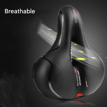 CloudRide™ – Breathable Hollow Bike Saddle
