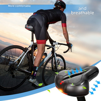 CloudRide™ – Breathable Hollow Bike Saddle