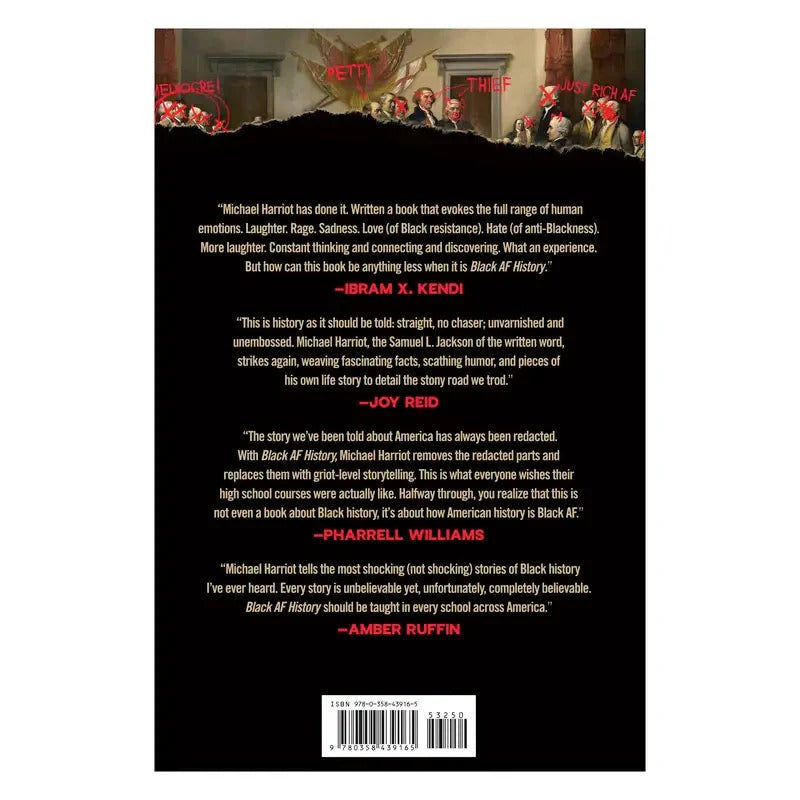✨Black Friday Frenzy 30% OFF - Black Af History: The Un-Whitewashed History of America