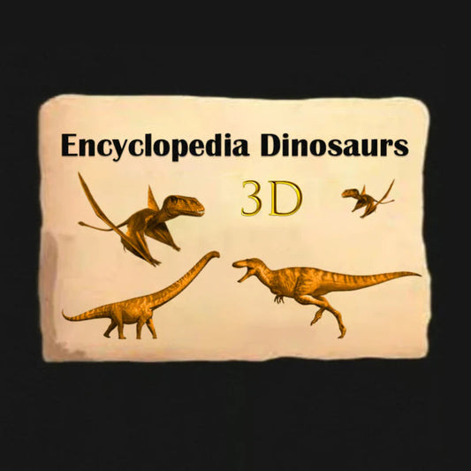 🦖3D Encyclopedia Prehistorica Dinosaurs📙HARDCOVER