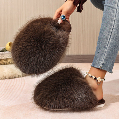 Fluffy Plush Slippers