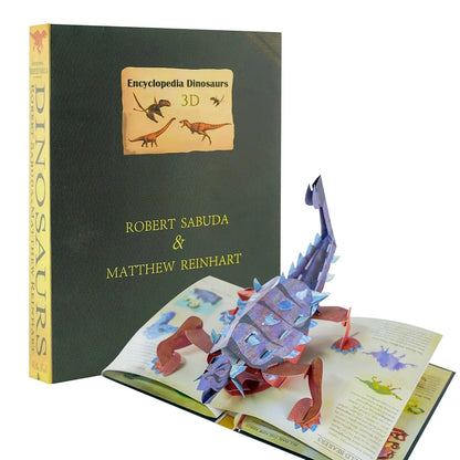 🦖3D Encyclopedia Prehistorica Dinosaurs📙HARDCOVER