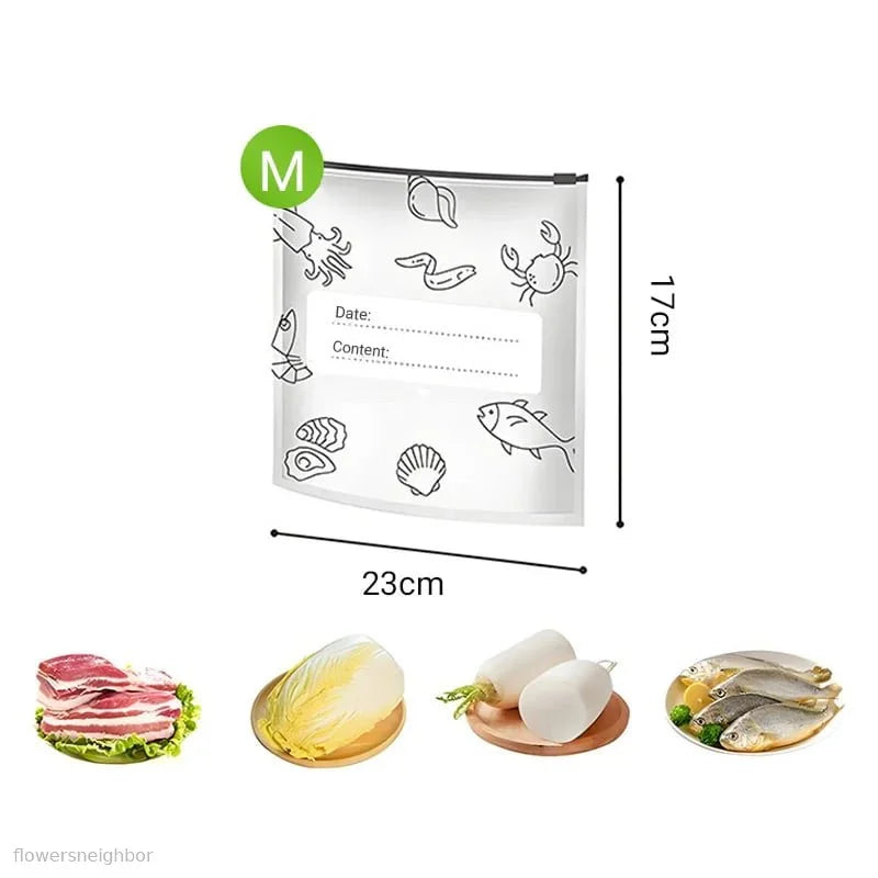 Reusable Aluminum Foil Sealable Storage Bags