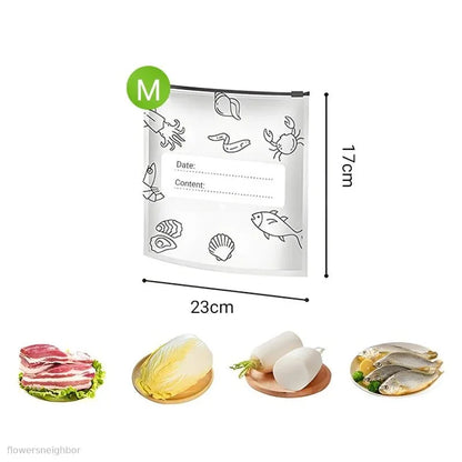 Reusable Aluminum Foil Sealable Storage Bags