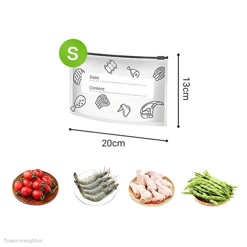 Reusable Aluminum Foil Sealable Storage Bags