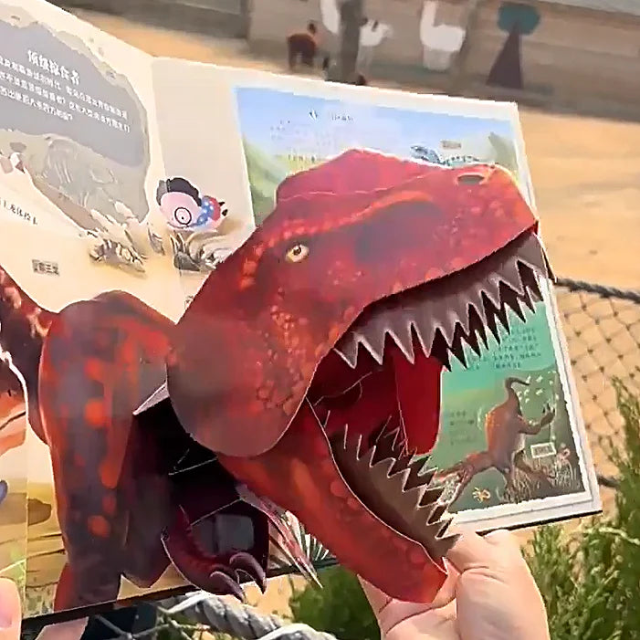🦖3D Encyclopedia Prehistorica Dinosaurs📙HARDCOVER